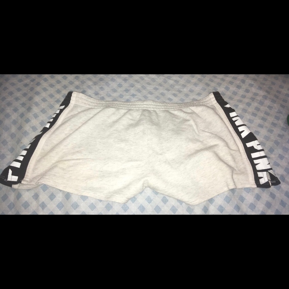 White Victoria’s Secret PINK shorts